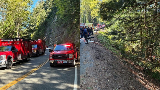 Woman rescued after 3 days trapped in car on WA's Chuckanut Drive