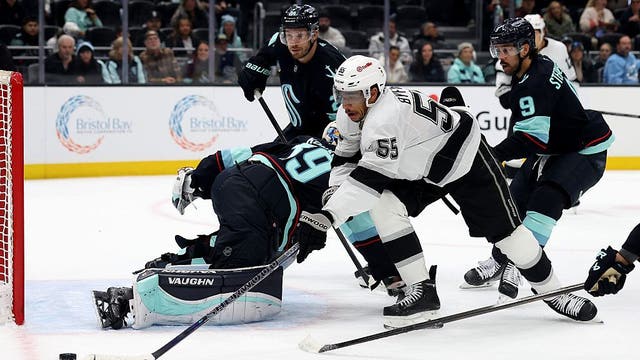 Seattle Kraken lose final home game of season in 5-3 to Kings