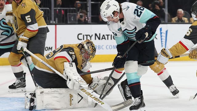 Reilly Smith scores twice as Golden Knights beat Seattle Kraken 4-1