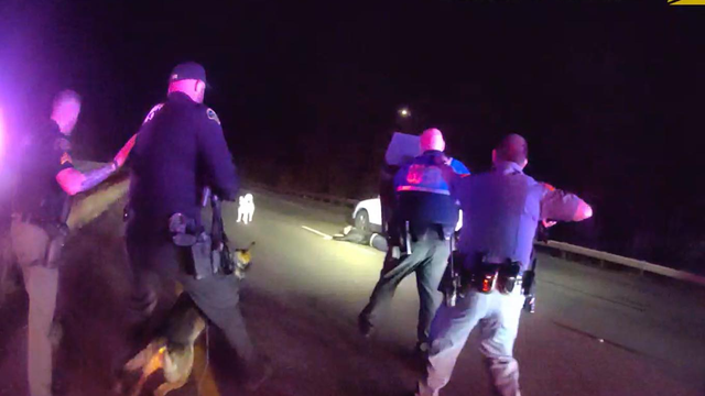 Suspect in custody after assaulting trooper, causing pursuit on I-5 in Thurston County, WA