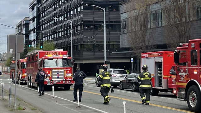 Seattle Fire Department responds to reported high-rise fire