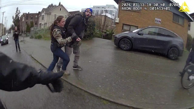 'What did I do?': Bodycam shows arrest of armed Bellevue fugitive