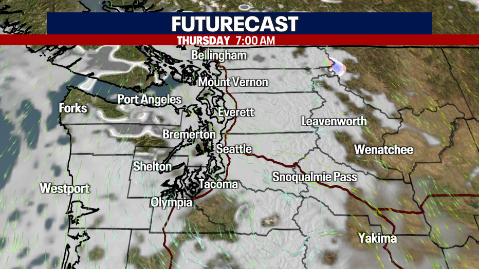 Morning Clouds Thursday