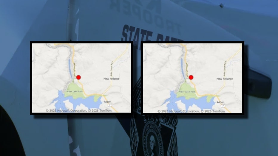 maps show crash sites of where two motorcycle crashes happened in pierce county washington that were deadly