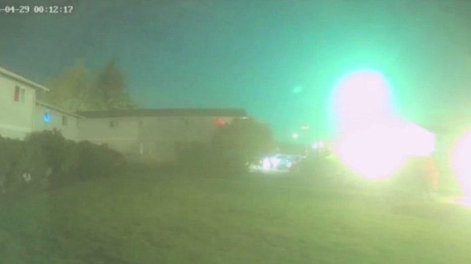 Meteor over Anacortes Washington