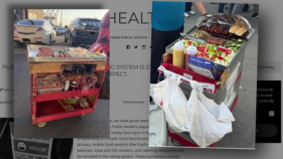 Illegal Food Vendor Crackdown