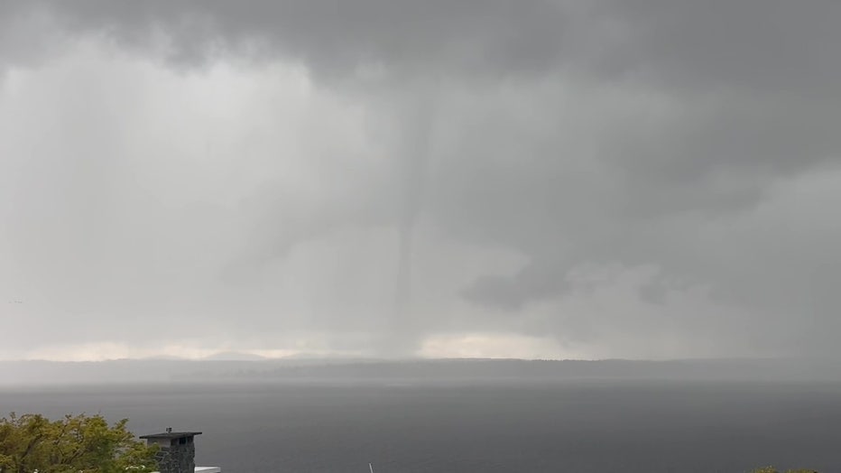 Waterspout Bainbridge Island
