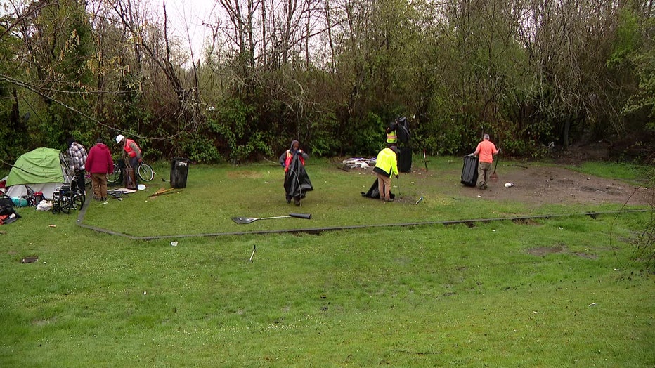 West Seattle Encampment Sweep