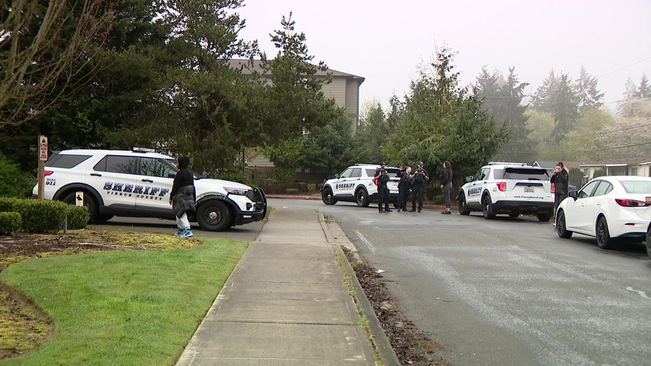 Puyallup Apartment Shooting Scene