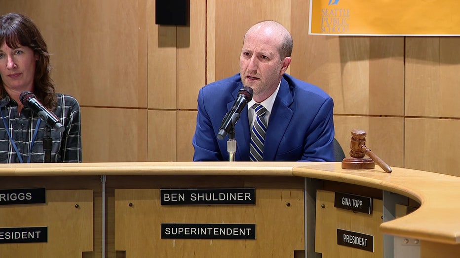 Seattle Public Schools Superintendent Ben Schuldine