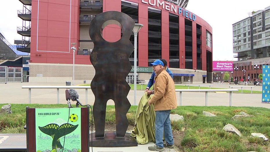 Vital spirit': Lumen Field's new World Cup icon | FOX 13 Seattle
