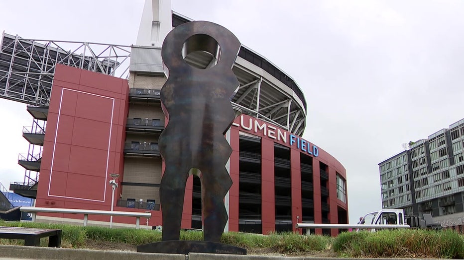 Vital spirit': Lumen Field's new World Cup icon | FOX 13 Seattle