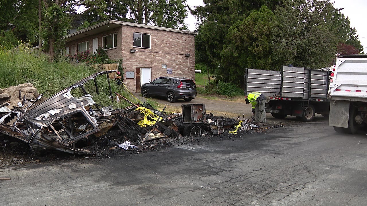 RV fire on Seattle's Beacon Hill sparks neighborhood safety concerns
