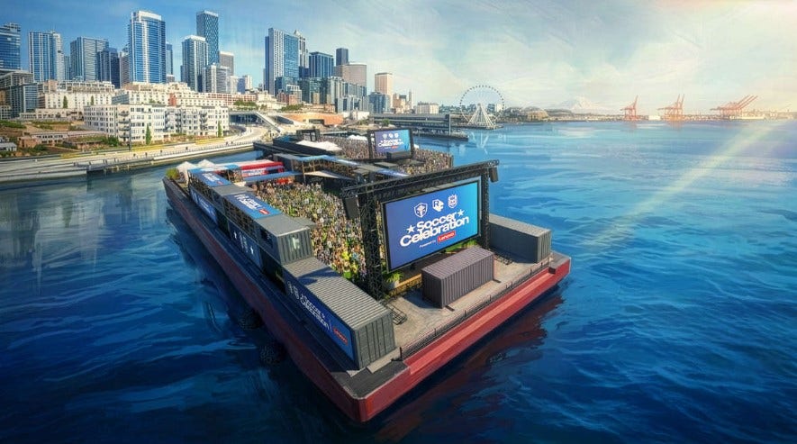Seattle Sounders, Reign FC to launch floating festival next to Pier 62 for World Cup