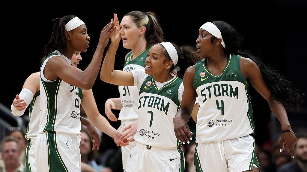Zia Cooke scores 25 points to lead Seattle Storm 77-59 over Sun