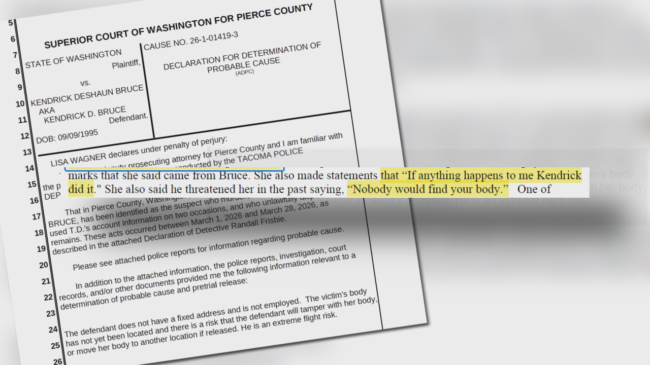 Online search history helps lead to murder arrest in ‘no-body’ Tacoma case