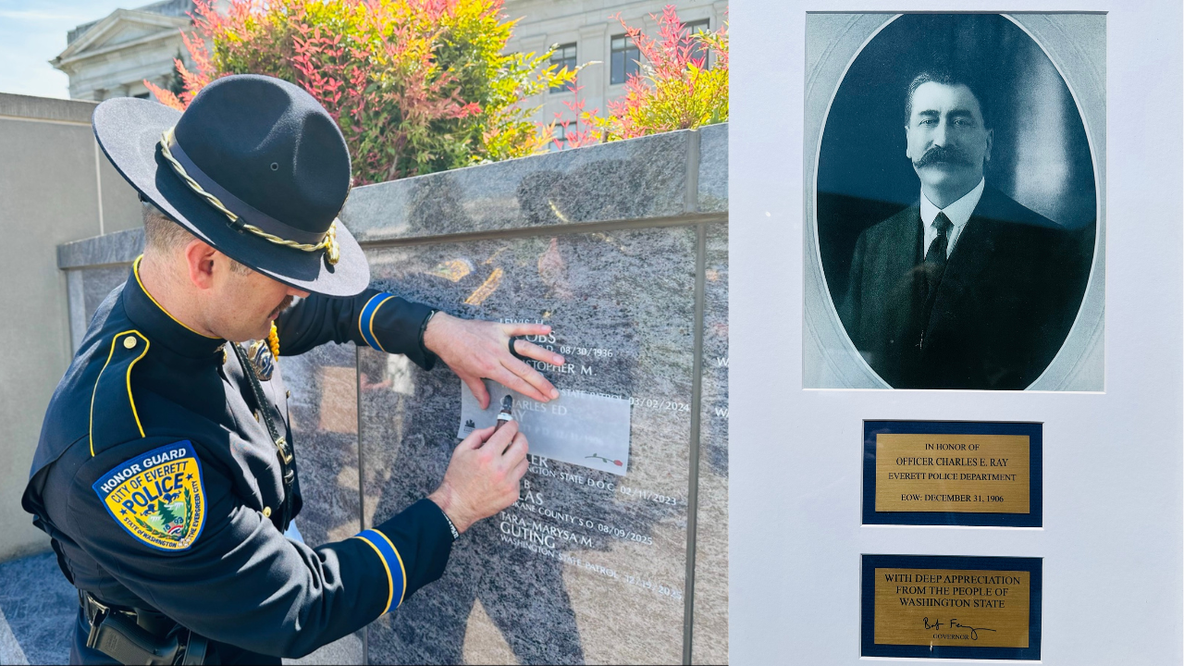 Everett police officer honored 120 years after death in line of duty