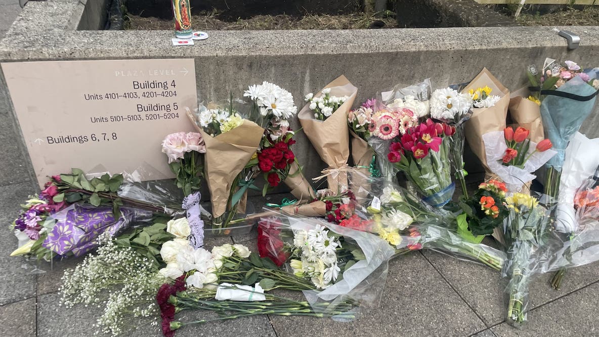 Memorial grows outside apartment complex where UW student was killed