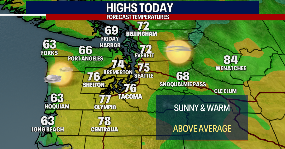 Sunny and warm end of the week in Seattle | FOX 13 Seattle