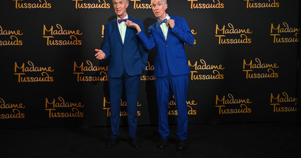 Seattle legend Bill Nye celebrated at Madame Tussauds New York