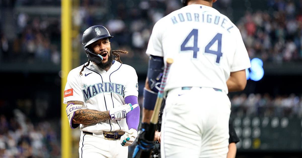 Luke Raley, J.P. Crawford lead Seattle Mariners comeback in 5-4 win over Braves