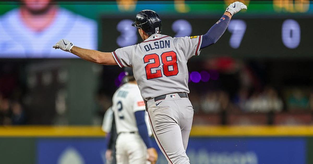 Matt Olson ninth inning home run sinks Seattle Mariners in 3-2 loss to Braves