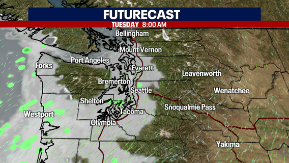 Seattle weather: A few morning clouds Tuesday