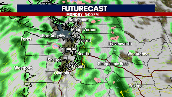 Seattle weather: Showers, breezy winds and cooler for Memorial Day