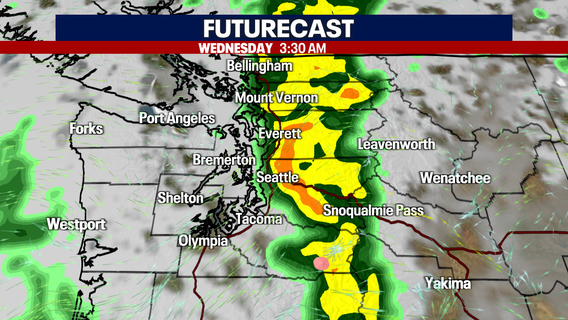 Seattle weather: Morning rain as temperatures cool down