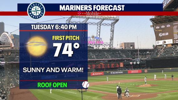 Seattle weather: Clouds give way to afternoon sunshine