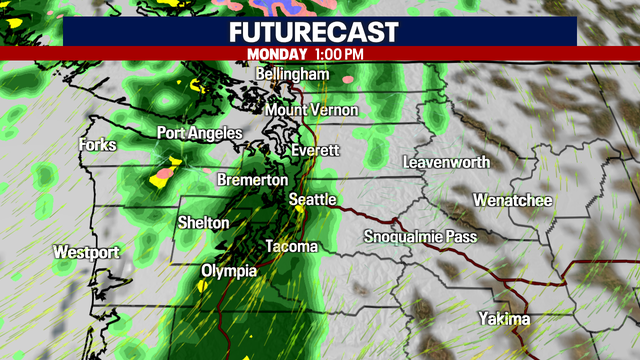 Seattle weather: Rain returns for Memorial Day