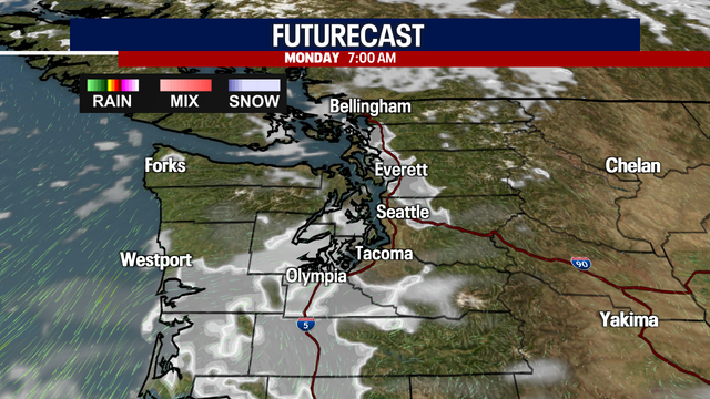 Seattle weather turns warmer before shower chances