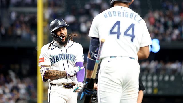 Luke Raley, J.P. Crawford lead Seattle Mariners comeback in 5-4 win over Braves