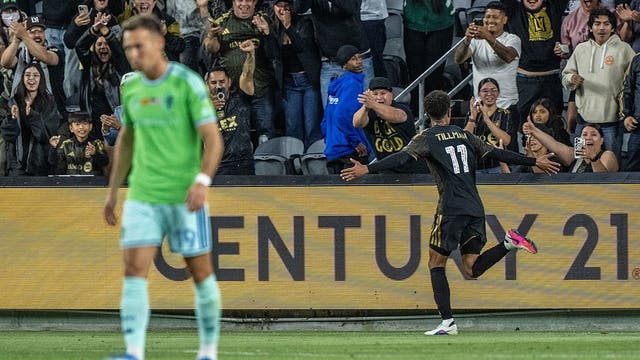 Timothy Tillman goal in 86th minute sinks Seattle Sounders in 1-0 loss to LAFC