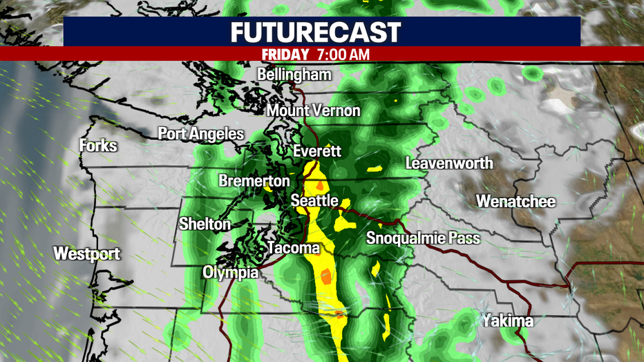 Showers Friday