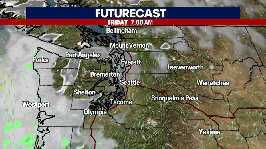 Patchy fog to start
