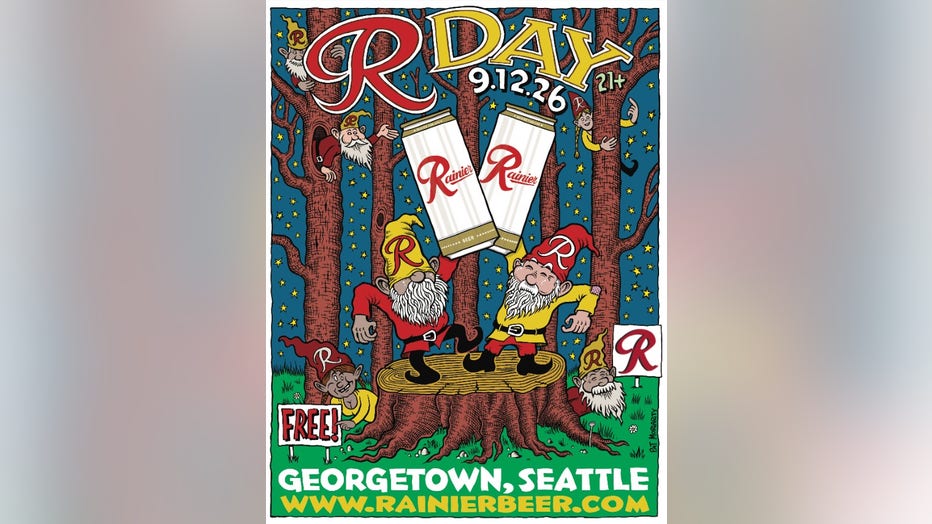 Rainier Beer will host its iconic R-Day block party in Georgetown on Sept. 12, featuring free live music, beer gardens and a new food truck plaza.