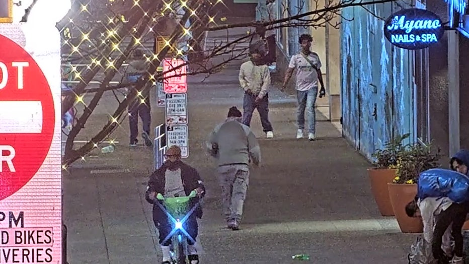Downtown Seattle Assault Surveillance Video