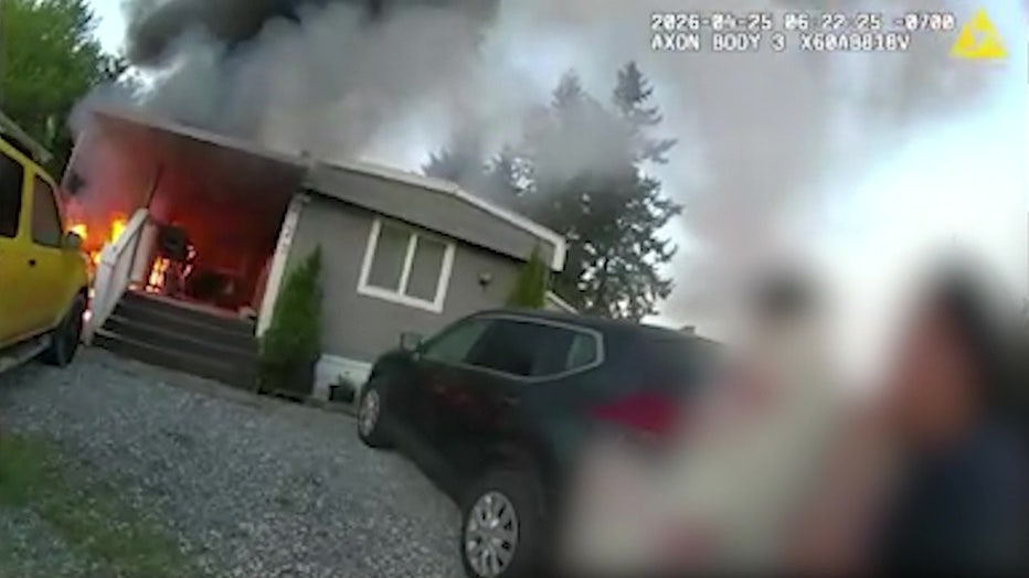Sergeant Helps Family Escape Fire