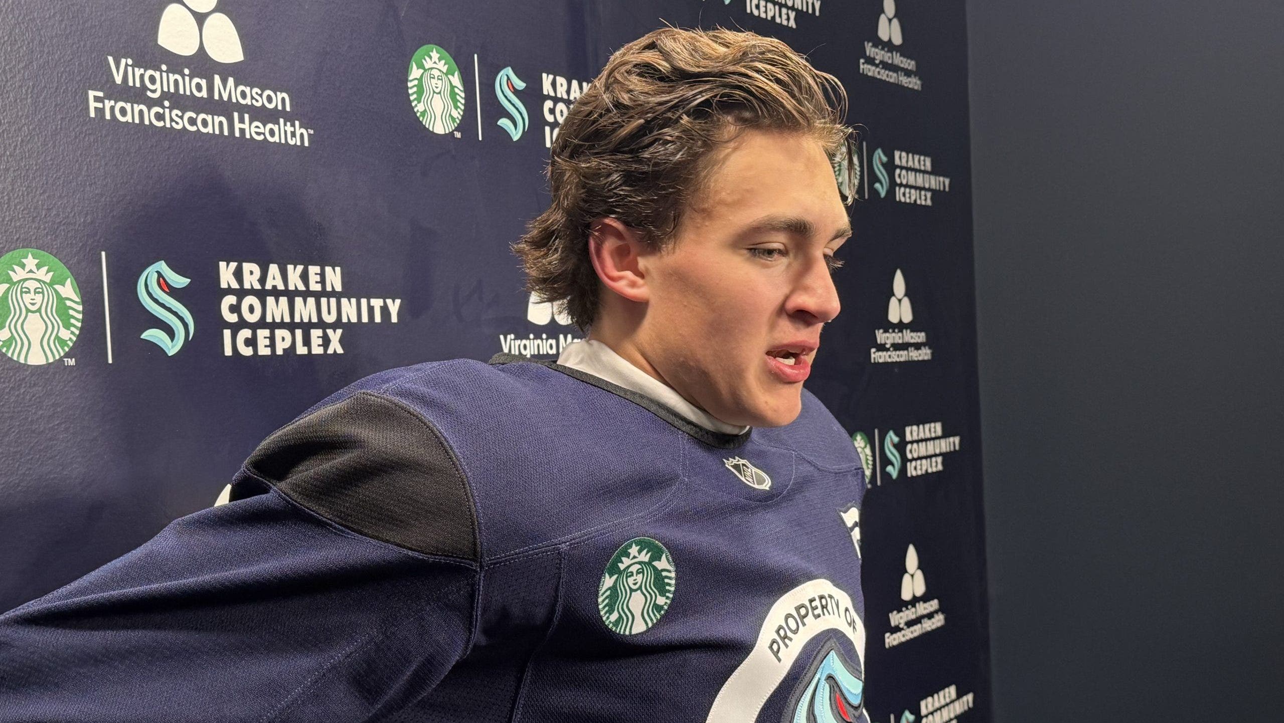 Chase Reid makes instant impression with Seattle Kraken