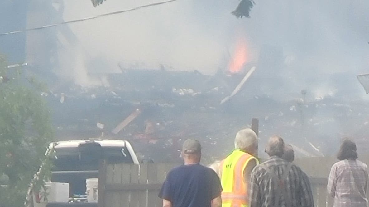 Whidbey Island, WA house explosion injures 3 firefighters