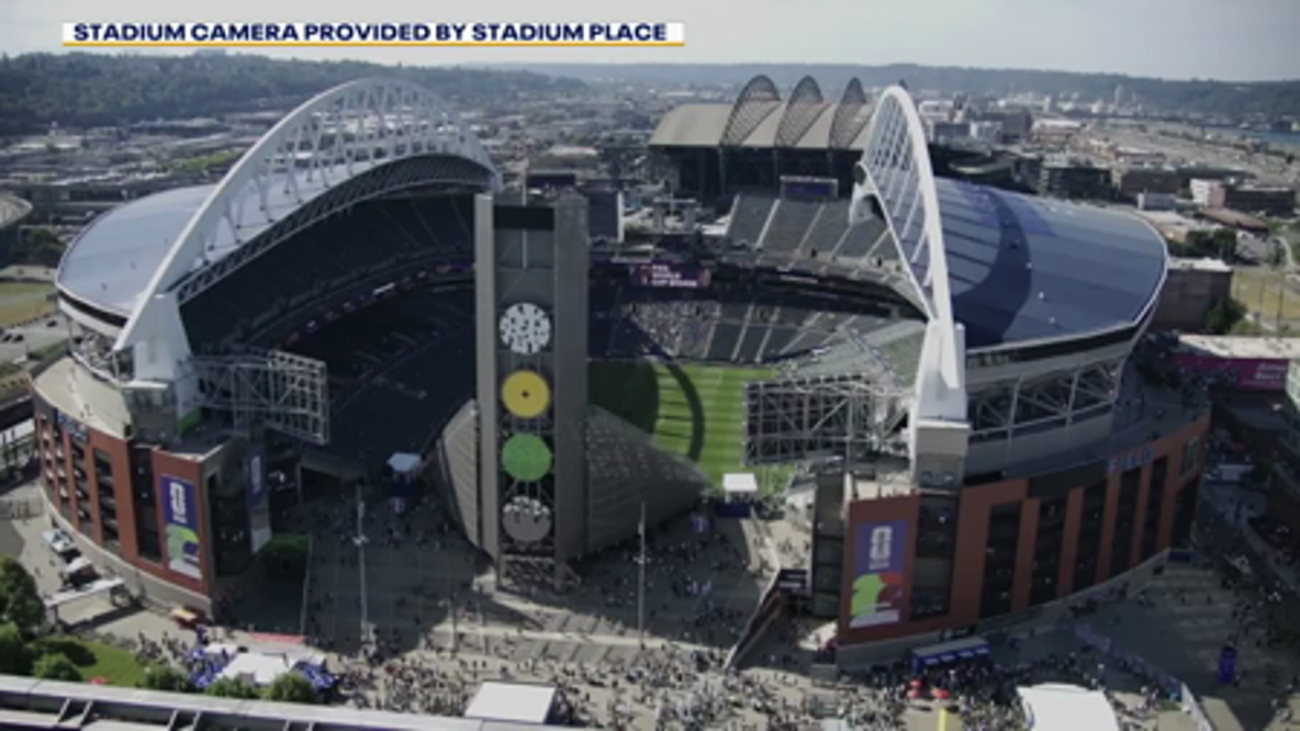 Live Camera: Tens of thousands of fans take over Seattle Stadium for World Cup