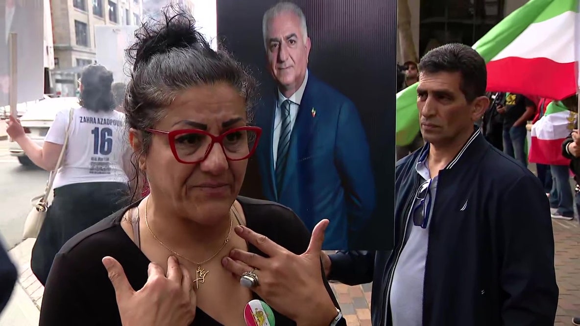 Protesters use FIFA World Cup match in Seattle to demand change in Iran