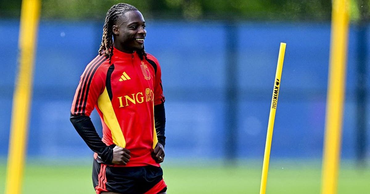Belgium winger Jérémy Doku returns to practice ahead of World Cup opener