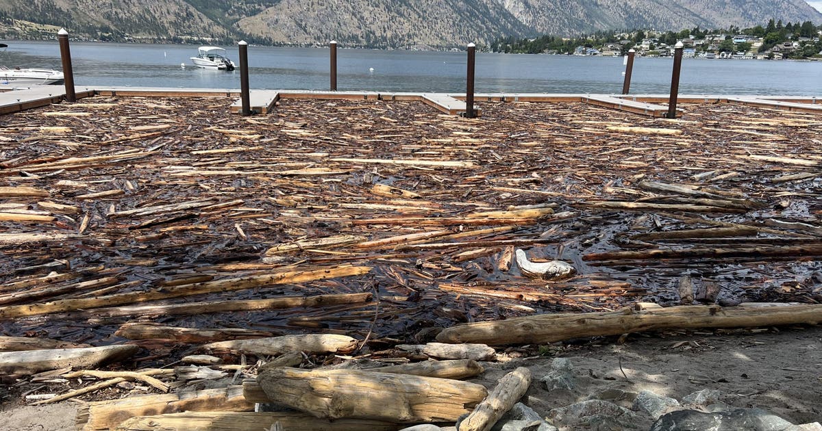 Officials blame Lake Chelan, WA logjam on Pioneer Fire, winter storms