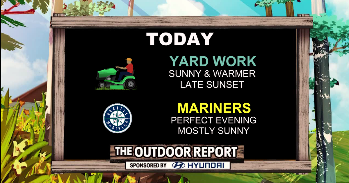 Seattle weather: Warming to the 80s in Seattle this week