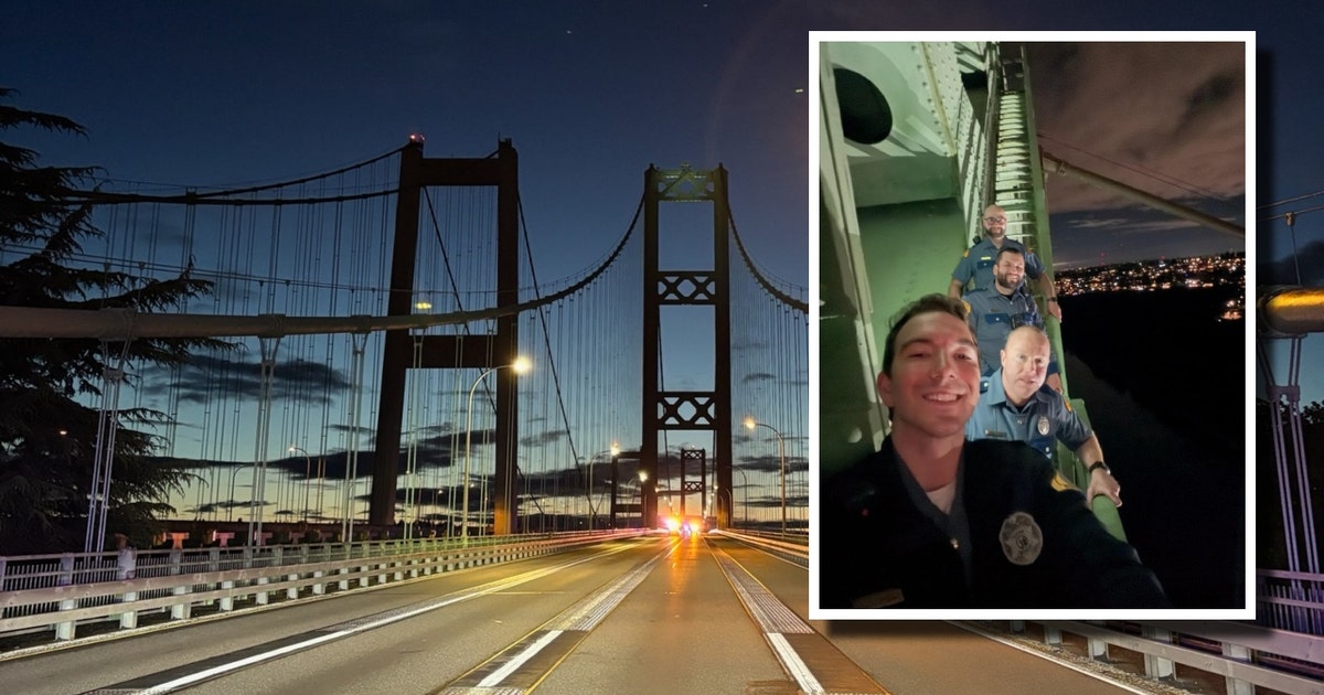 Troopers arrest teens for climbing Tacoma Narrows Bridge