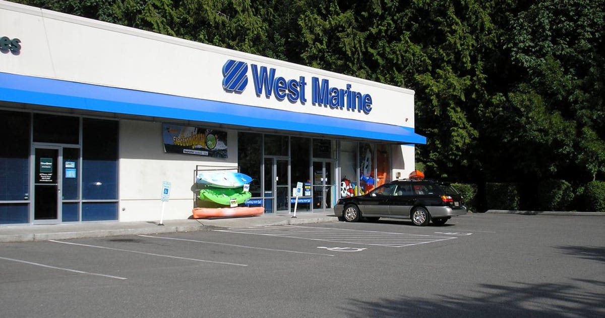 West Marine shuttering half of their WA locations