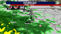 Seattle weather to turn dark and sloppy on Monday