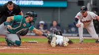 Late rally falls short as Seattle Mariners lose 4-3 to Guardians